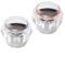 Replacement Cold & Hot Tap Top Head Covers Bathroom Kitchen Sink Tap Faucet Cover Handle Red and Blue Tap Top for Basin/Bath & Kitchen Sink Taps
