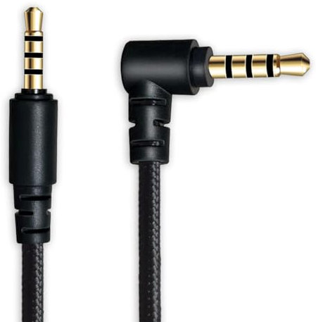 MJKOR Ersatz-Audio-Aux-Kabel für Razer BlackShark V2 Pro Wireless Gaming Headsets (Nylon geflochten)