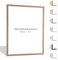 Rahmendesign24 Bilderrahmen Nero 15x21 (DIN A5) Sonoma Eiche Fotorahmen, Wechselrahmen, Posterrahmen, Puzzlerahmen, schmaler Bilderrahmen