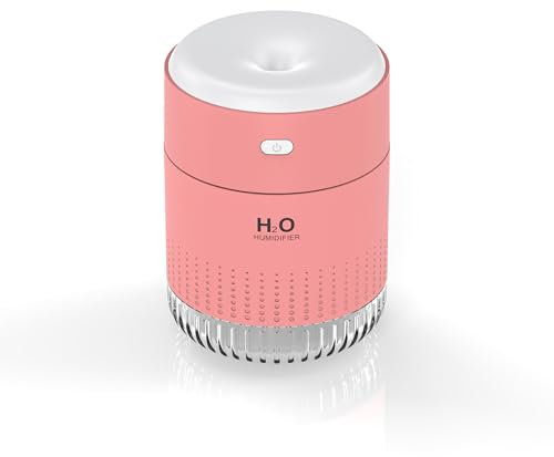 BAMCOO Luftbefeuchter,Luftbefeuchter Schlafzimmer für kinderzimmer klein Geeignet Für Babys Und Pflanzen Mit Led-Licht,mini luftbefeuchter for bedroom