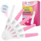 5 Pcs Tests De Grossesse,Emballés individuellement Pregnancy Test,Pregnancy Test,Détection Précoce De La Grossesse,Détection rapide en 3-5 minutes,Rose