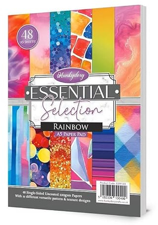 Hunkydory - Hunkydory Essential Selection Paper Pads - A5 120gsm (Rainbow)