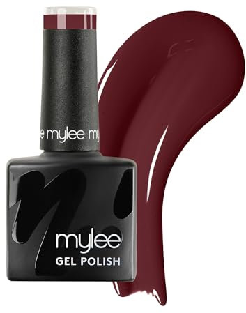 Mylee Gel Nail Polish 8ml [Chocolate Delight ] - UV/LED Soak-Off Nail Art Manicure Pedicure for Professional, Salon & Home Use [Autumn/Winter Range] - Long Lasting & Easy to Apply