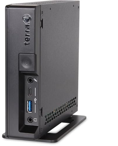 Terra PC-Mini 3560 Fanless – Intel Core i3 N305, 8GB RAM, 240GB SSD, Dual Monitor lüfterloser Mini-PC mit COM-Port, 2X DP, 2X LAN, Intel UHD Graphics Xe