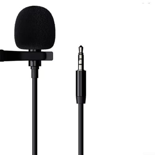 Microphone cravate professionnel avec motif de micro omnidirectionnel, conçu pour le vlogging, les jeux et l'éducation en ligne (pour 3,5 mm)