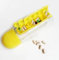 Boîte à médicaments 2 en 1, 7 piluliers + bouteille d'eau en plastique de sport de 600ml, combine boîtes à pilules quotidiennes et bouteille d'eau