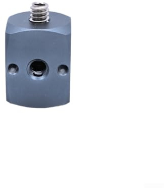 Filteilect Aluminum Alloy Tripod Adapter, With 1/4-20 Thread And 90 Degree Rotation, Lightweight Camera Mount Bracket, Compatible With Most Cameras And Tripods
