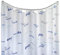 WENKO Bastone tenda doccia curvo bianco - variabile, Alluminio, 2.5 x 2.5 cm, Bianco