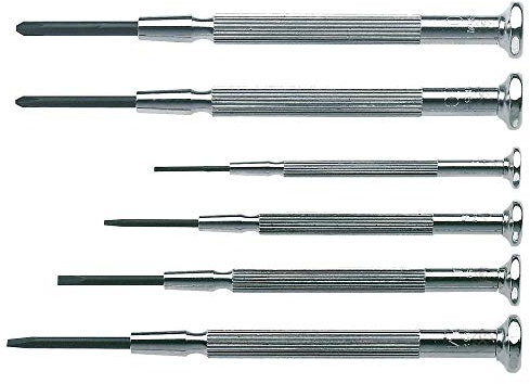 C.K T4854P Precision Slotted and Phillips Screwdriver Set
