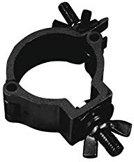 EUROLITE TPC-10 Klammer, schwarz | Montageklammer für 50-mm-Rohr, Maximallast WLL 150 kg