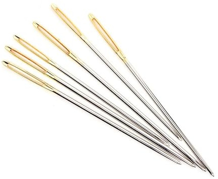 Pony Gold Eye Sewing Needles: Tapestry Size 26, Multi-Colour