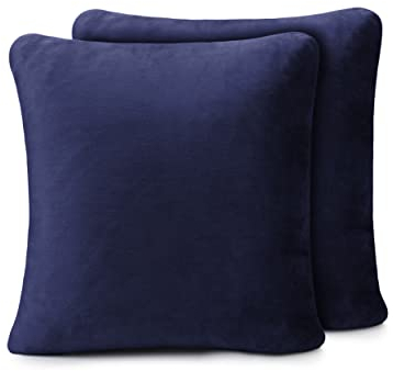 Amago - Kissenbezug 2er Set, Cashmere-Feeling, 50 x 50 cm - Marine