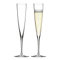 Waterford Elegance 40001104 Trumpet Flute Pair 160ml, Crystal, 160 milliliters