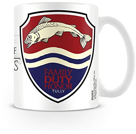 Game of Thrones MG22858 Tully Ceramic Mug, Multi-Colour, 11 oz/315 ml