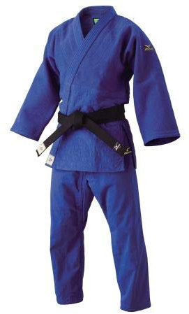 Mizuno Judogi YUSHO III blau, IJF, red Label, 195 (5.5)