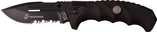 U.S. Marines by MTech USA - Klappmesser - M-A1053BK - Klingenlänge: 9,5 cm , Klingenstärke: 4mm , Klingenstärke: 4 mm