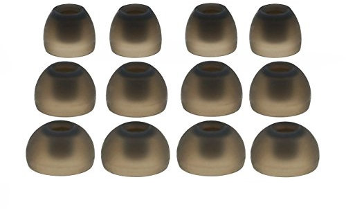 12pcs - 4S / 4M / 4L Eartips Compatible with Beats Flex, Fit Pro, Studio Buds and Studio Buds + True Wireless Earphones - Replacement Set Earbuds Adapters (TRS-B)