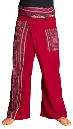 PANASIAM Fisherman Pants Beam, Bordeaux-red, XL