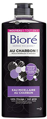 Biore Eau Micellaire Matifiante au Charbon 300 ml