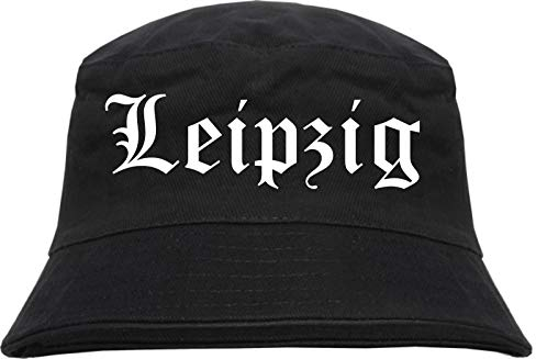 HB_Druck Leipzig Bucket Hat - Fischerhut L/XL Schwarz