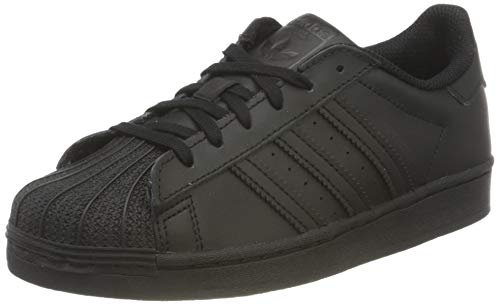 adidas Originals Superstar, Sneakers Unisex - Bambini e ragazzi, Core Black Core Black Core Black 713, 38 2/3 EU