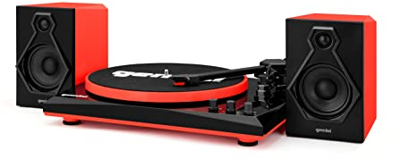Gemini TT-900 - Red - Platine Disque avec système sonore - Bluetooth - Système Complet