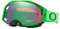 Oakley Airbrake Prizm Motocross Brille (Green/Black,One Size)