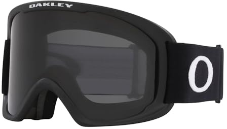 Oakley O-Frame 2.0 Pro M OO7125 Matte Black w Dark Gy Ski Goggles For Men For Women + BUNDLE with Designer iWear Eyewear Kit