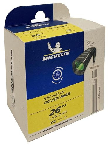 MICHELIN Camara C4 Protek MAX 26x1.85-2.40 Stan.48, für Anwender, perfekt für den täglichen Einsatz, mit 26x1.85