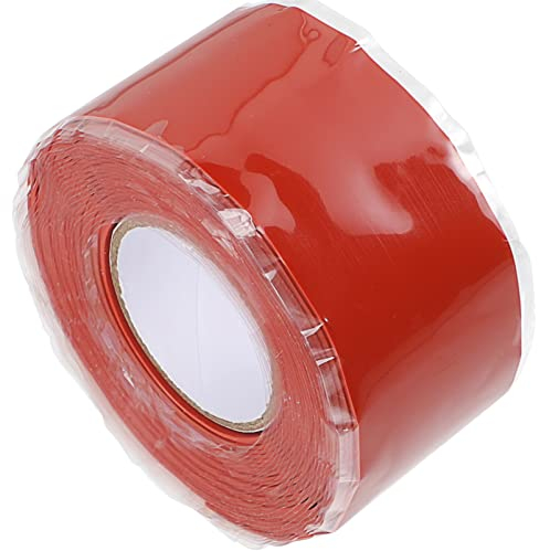 ULTECHNOVO Abdichtungsband Für Lecks Flexibles Dichtungsband Für Kanäle 2 5 Cm X 3 M Rotes Dichtungsmittel Für Rohre