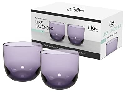 like. by Villeroy & Boch – Like Glass Wasserglas Lila, Trinkgeschirr, Gläser, Glas