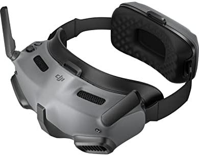 DJI Goggles Integra - Visore FPV leggero e portatile, design integrato, schermi micro-OLED, trasmissione video DJI O3+, HD a bassa latenza, con Telecomando, compatibile con DJI Avata e altro ancora
