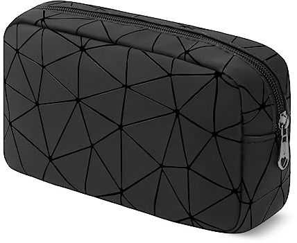 Likesing Perioden-Tasche für Damenbinden – erste Periode Kit für Teenager, Mädchen, Frauen, Damen – tragbarer Tampon-Halter, Organizer, Geldbörse, weibliche Menstruationsperiode, Damenbinden, Schwarz,