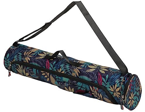 Cabilock 1pezzi Borsa Sportiva per Tappetino Yoga con Tracolla e Design Pratico per Accessori capacità Ampia e Tasca Laterale per Fitness e Allenamento all Aperto