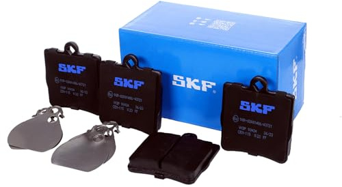 SKF Scheibenbremse Bremsbelag VKBP 90434-4er Set - Position Hinterachse Höhe 77 mm Länge 134 mm Breite 83 mm Dicke 15,5 mm - OE Qualität