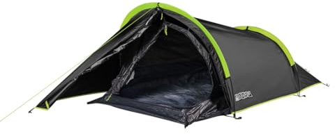 TENTCAMP Trekkingzelt Lou – Ultraleichtes 2 Personen Zelt - 305x135x95cm – Tunnelzelt mit Vorzelt – Wasserdicht bis 3000mm - 2 Mann Zelt für Trekking, Bikepacking, Outdoor & Festivals