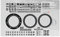 Cooker Symbol Sticker Set as Labelling, Symbol Sticker for Electric Cooker and Gas Cooker (RPM2/4/1) (White Symbols on Black Background)