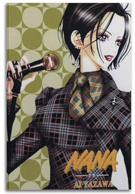 Zamgg Poster mit Anime-Motiv Nana auf Leinwand, Poster und Drucke für Zimmer, ästhetisch, 30 x 45 cm, ungerahmter Stil