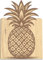 Ananas Geschenk Holzkarte - Ananas Geburtstagskarte | Tropische Deko, Lustiges Ananas Motiv, Exotisches Geschenk, Sommer Deko, Fruchtiges Geschenk