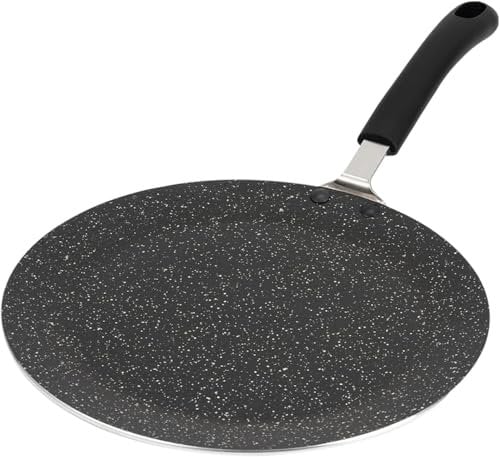 Suprano Non-Stick Chapatti Tawa Tava Pan Roti Maker Pancake Crepe Dosa FryPan Induction, Electric & Gas Hobs Dishwasher Pan (30cm)