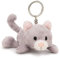 NICI 62133 Porte-clés, Motif De Chat, 10 cm, Gris, Compagnon Fidèle pour Sac À Dos Ou Sac, pour Petits Et Grands