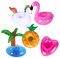 Juego de portavasos Inflable de 5 Piezas, Flotabilidad Posavasos Flotadores Set, Soporte para Bebidas para Piscina, Flotante Taza Soporte para Fiesta de Piscina Playa Mini Juguetes Hinchables