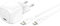 Belkin BoostCharge Cargador de Pared Compacto de 30 W, Carga rápida USB-C Power Delivery, portátil para Viajar, iPhone, Samsung Galaxy, iPad, AirPods o tabletas, Cable USB-C a Lightning 1 m, Blanco