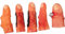 Toyvian 1 Ensemble d'halloween à Doigts Coupés Doigtier Faux Doigt Plastique