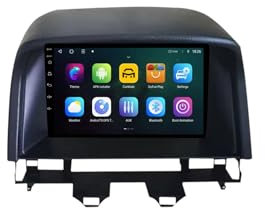 Genérico Android 9 Inch Touchscreen Car Radio Stereo for Mazda 6 2004-2015 with Carplay Android Auto GPS Navigation with BT WiFi USB Mirror Link FM Auto Parts(2+32G)