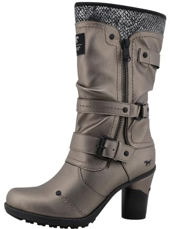 MUSTANG Stivali Donna 15M0162001, Numero:41 EU, Colore:Grigio