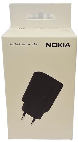 Original Nokia ladegerät 33W USB-C Schnellladegerät AD-030E Wall Charger OVPfür Nokia 3210 4G 235 4G Nokia G21 G20 XR20 5G XR21 G60 G50 G60 G42 G22 G21 G11 G10 X30 X20 X10 X71