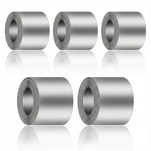 Hopzab 5 PCS Bendable Aquarium Plant Weights Anchors, Metal Aquatic Plant Holders for Live Plants, Reinforced Weights to Prevent Floating, Ideal for Aquariums and Ponds