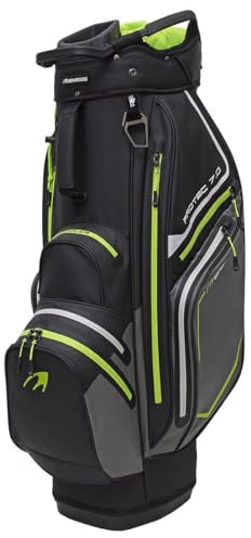 Benross By American Golf ProTec 7.0 Waterproof Golf Cart Bag – 14-Way Divider System, 9 Accessory Pockets, Waterproof Construction, Easy-Lift Handles