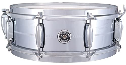 ?Brooklyn? Chrome over Brass 5?x14? Snare Drum